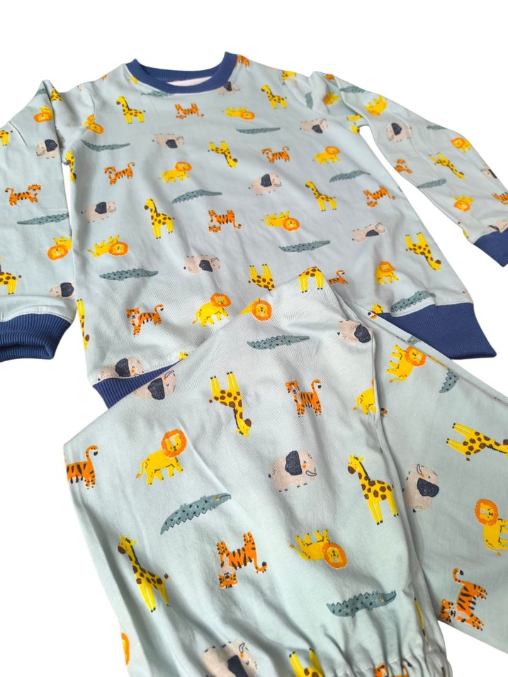 Desenli Çocuk Pijama Takımı - Görsel 5