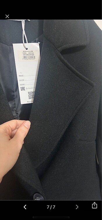 Kaşe kaban - Görsel 5