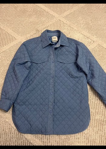 Kapitone Oversize Ceket - Görsel 3