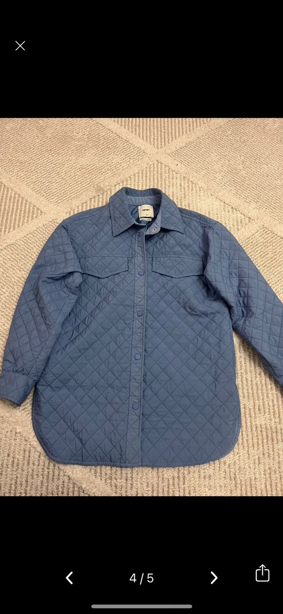 Kapitone Oversize Ceket - Görsel 3