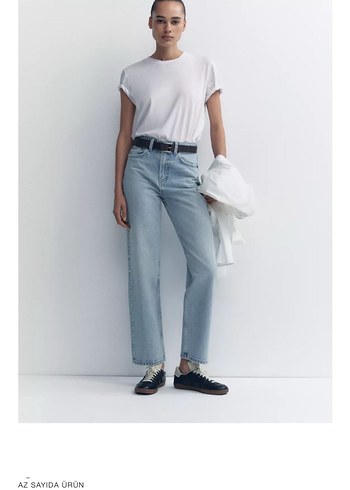 Straight mom jean - Görsel 2