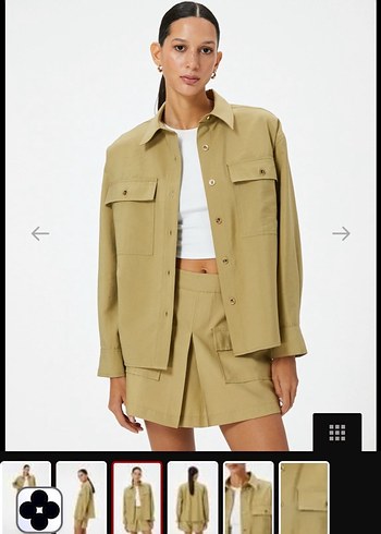 Kemerli Haki Takım - Görsel 3