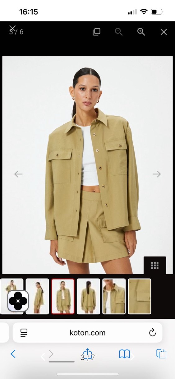 Kemerli Haki  Takım - Görsel 3