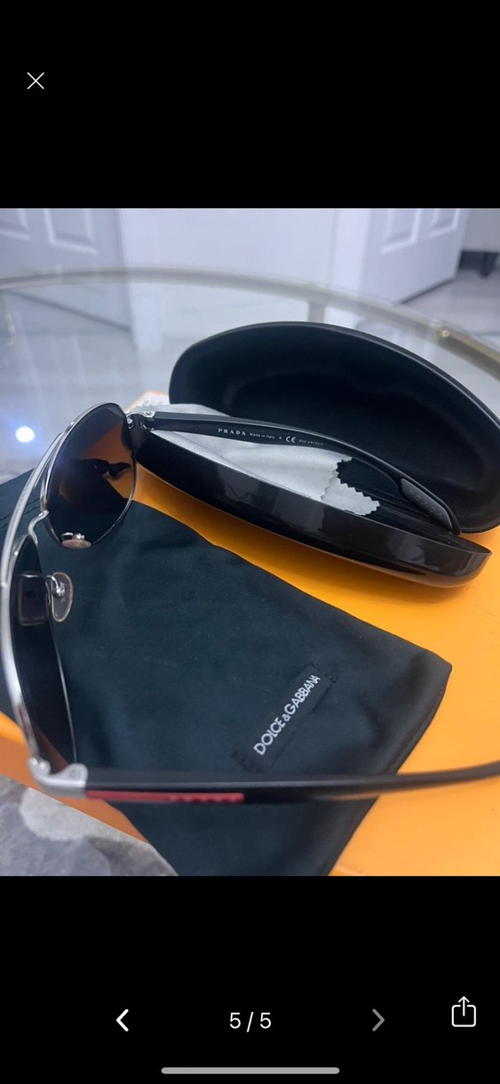 Erkek prada gözlük - Görsel 5