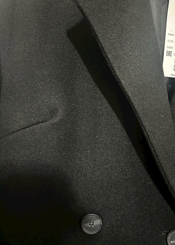 Siyah Kadın Kaban - Görsel 3
