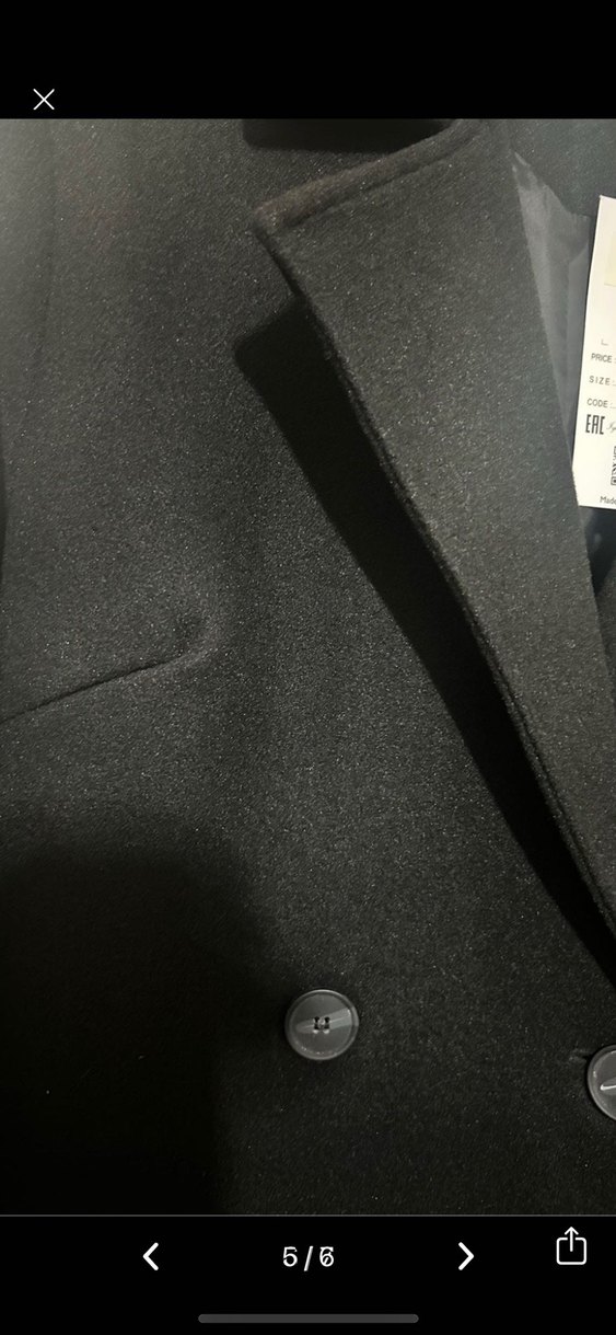 Siyah Kadın Kaban - Görsel 3