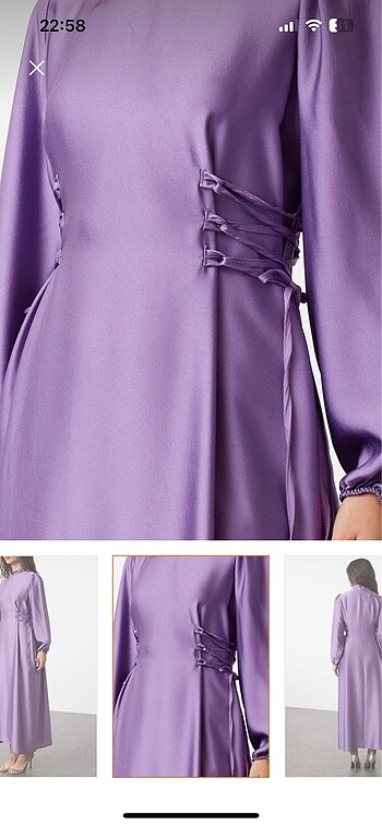 l Beden Trendyol modest elbise