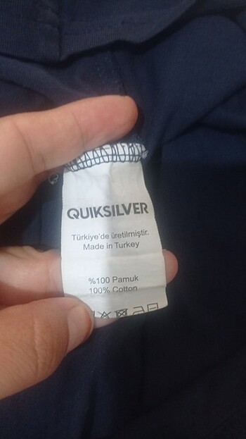 s Beden lacivert Renk Quicksilver t-shirt 