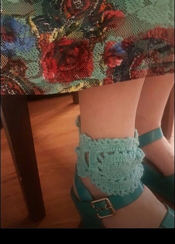 Diğer El örgüsü ayak bileği takısı & halhal