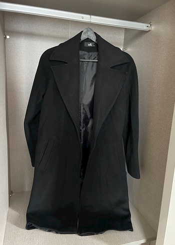 Siyah Uzun Klasik Kaban - Görsel 2