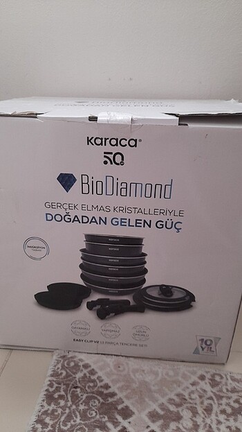 Karaca biodiamond tencere seti 