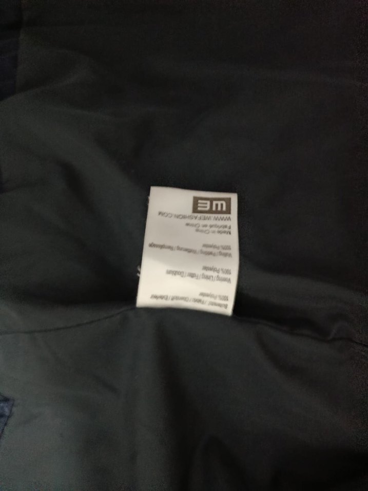 Erkek Lacivert Fermuarlı Streetwear Mont - Görsel 4