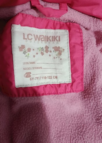 Kapüşonlu Pembe Kız Çocuk Puff Mont - Görsel 5