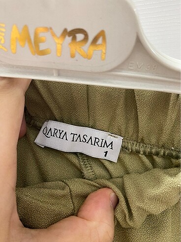 s Beden Yeşil pantolon
