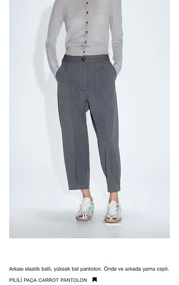 Zara Pilili Pantolon