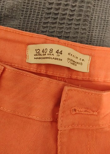 primark Pembe keten Mini Şort - Görsel 2