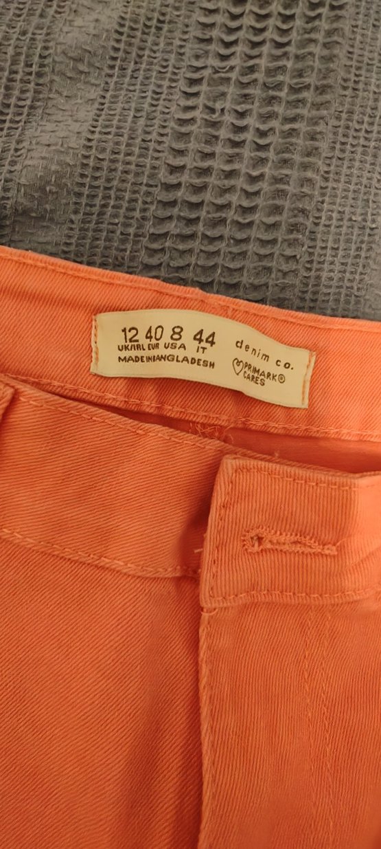 primark Pembe  keten Mini Şort - Görsel 2