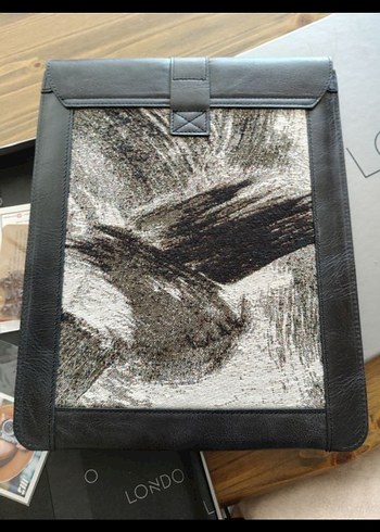 Londo Deri Baskılı Laptop Çantası - Görsel 3