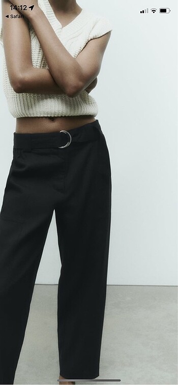 Zara keten karışım pantolon