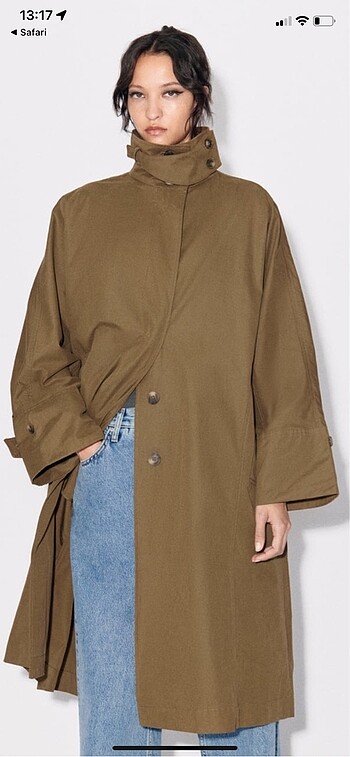 xs Beden Zara trençkot
