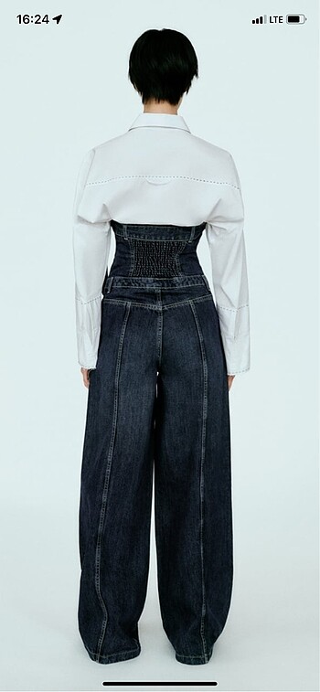 Zara Zara denim tulum