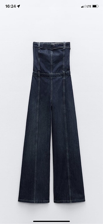 s Beden Zara denim tulum