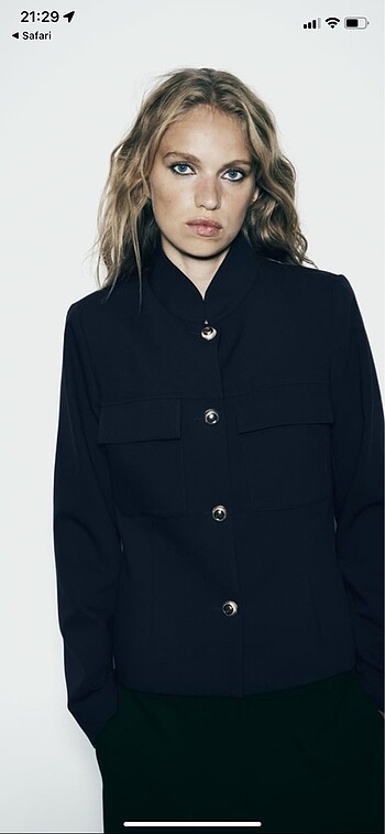 Zara hakim yaka blazer