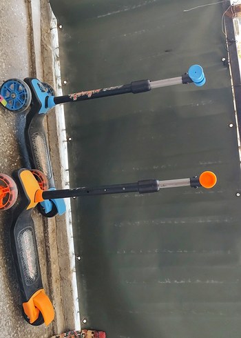 Beden turuncu Renk Turuncu Çocuk Scooterı