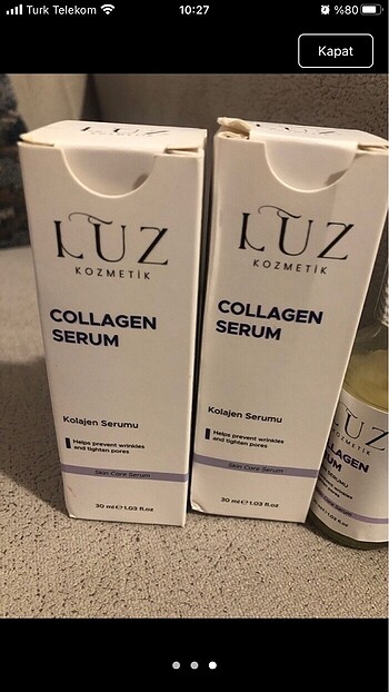 Collagen serum