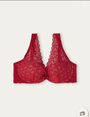 s Beden kırmızı Renk İntimissimi bralet
