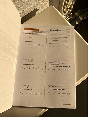  Beden Renk Tasarı 5?li deneme seti