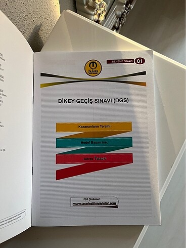  Tasarı yayınları DGS 7 li deneme.