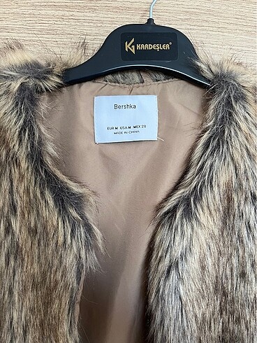 Bershka Bershka kürk yelek
