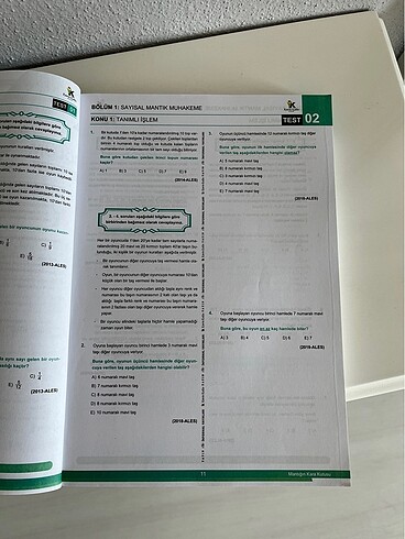Beden Renk Dgs mantığın karakutusu