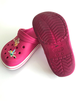 crocs fuşya terlik 33/34