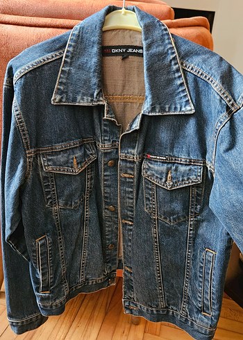 DKNY Mavi Denim Ceket