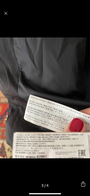 Mango oversize mont - Görsel 3