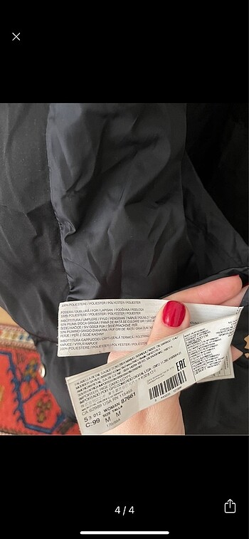 Mango oversize mont - Görsel 4