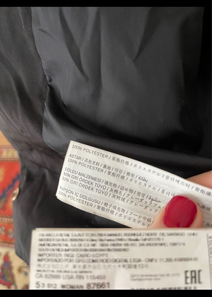 Mango oversize mont - Görsel 3