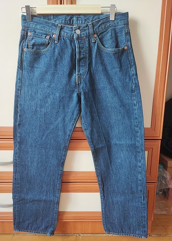 Levis Mavi Denim Jean Pantolon