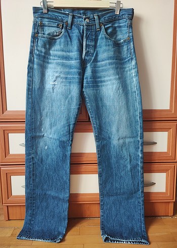 Levis Mavi Yikamali Rahat Kesim Denim Jean
