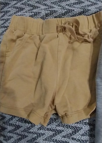 Gri Elastik Bel Erkek Şort - Görsel 2