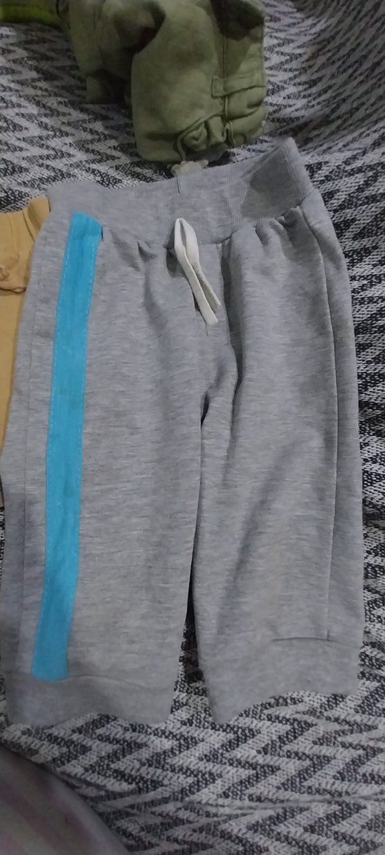 Gri Elastik Bel Erkek Şort - Görsel 3