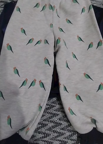 Baskılı Gri Erkek Bebek Takımı - Görsel 3