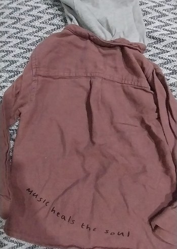 Erkek Çocuk Keten Gömlek Uzun Kollu - Görsel 3