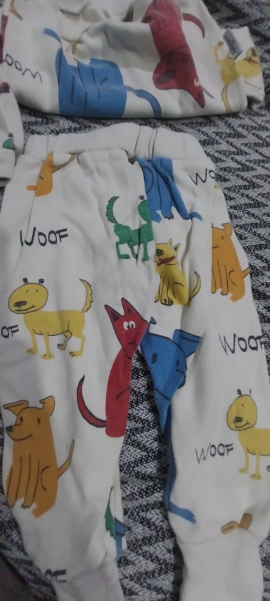 Renkli Baskılı Örgü Köpek Kıyafeti - Görsel 4