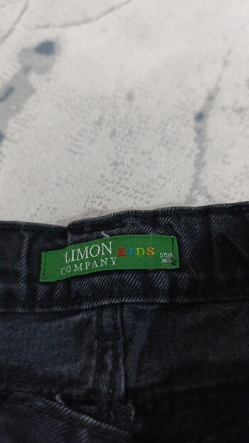 6 Yaş Beden Limon company kot etek 