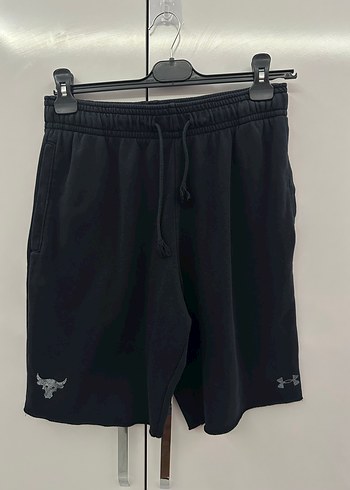 Siyah Rahat Kesim Spor Şort Under Armour Project Rock