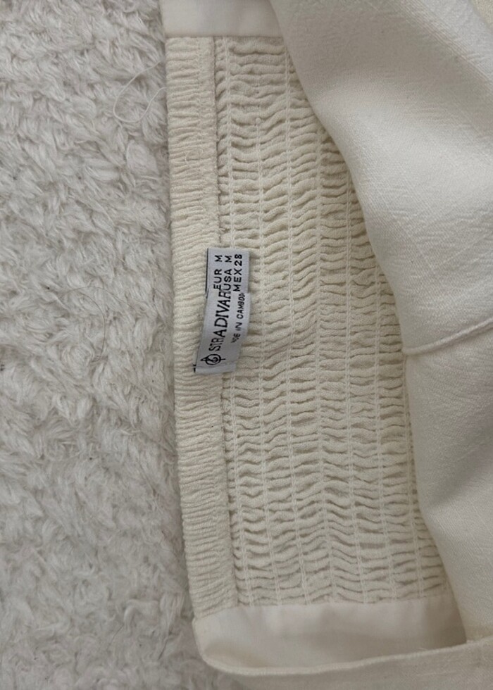 Stradivarius straplez üst - Görsel 2