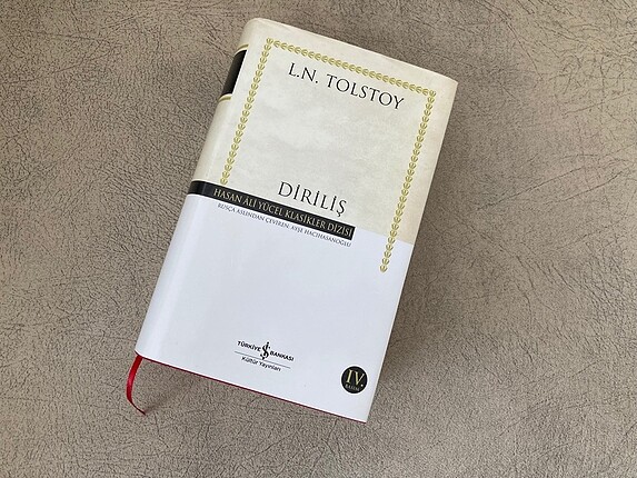 Lev Nikolayeviç Tolstoy-Diriliş (ciltli)-Türkiye İş Bankası kült